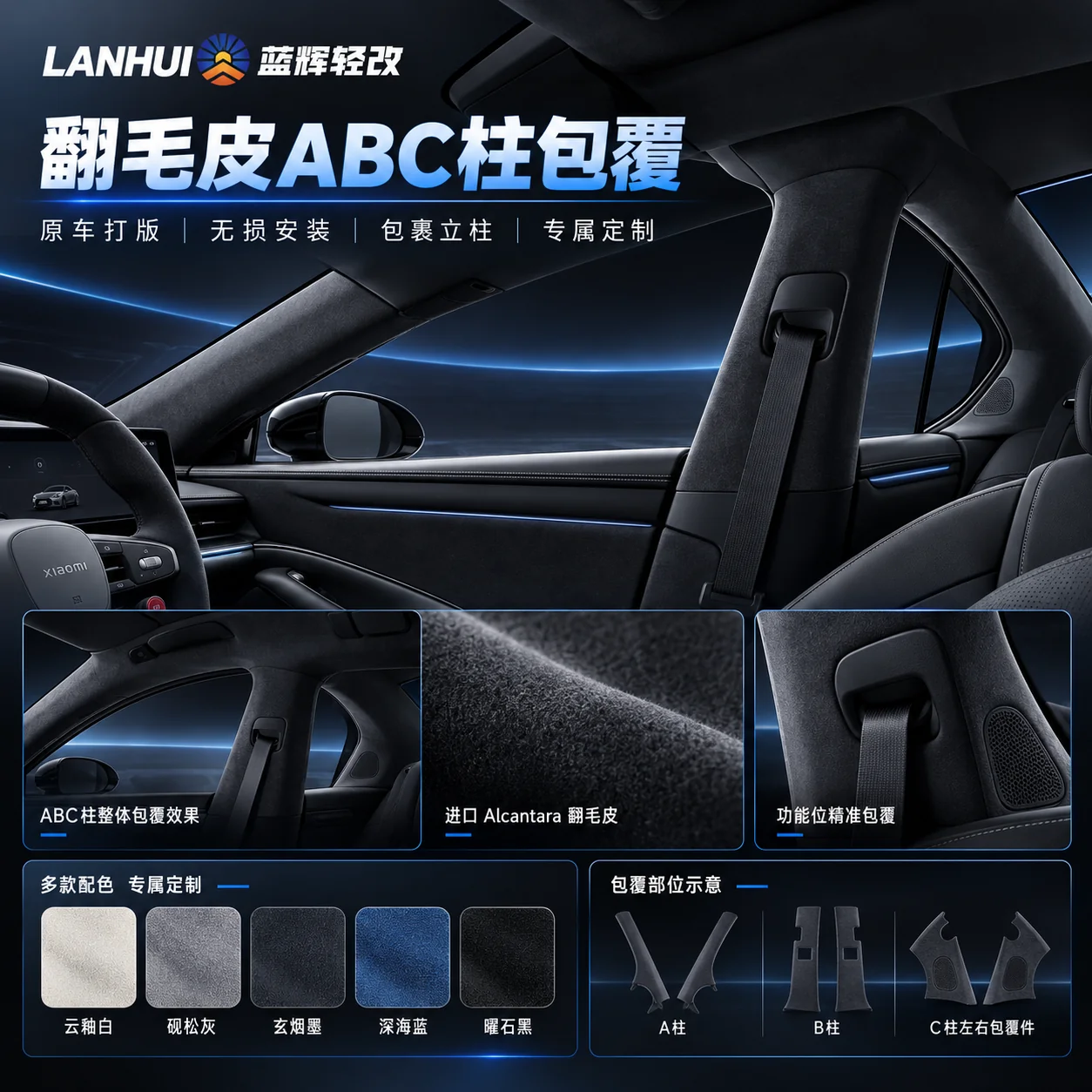 ABC柱包裹